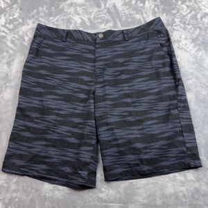 Puma Men's Black Blue Way 1 Chino Shorts Walking Golf Size 40